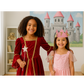 Cutie Crowns™ Kids Crown Bundle – Pink Adjustable Silicone Crown with Flower & Birthday Number Charms