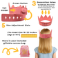 Pink Cutie Crowns adjustable silicone kids crown with sizing notches and soft strap; gift bag included; charm-compatible
