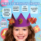 Cutie Crowns™ Kids Adjustable Dress Up & Birthday Party Crown – Purple
