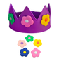 Purple Crown + Flower Charms